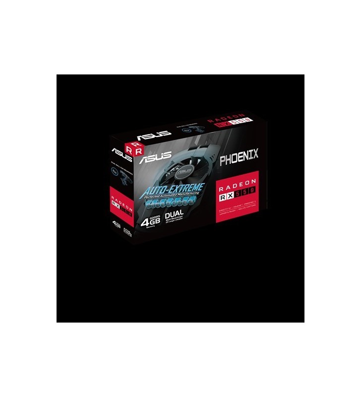 ASUS Phoenix Radeon RX 550 4GB AMD 4 Giga Bites GDDR5