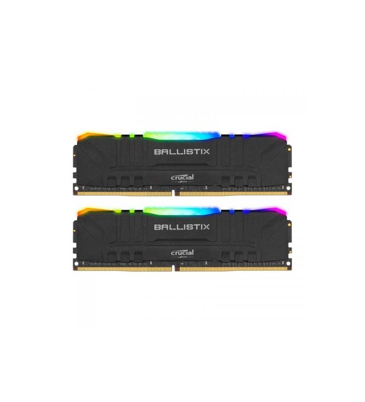 Crucial Ballistix 2x8GB (16GB Kit) DDR4 3200MT/s CL16 Unbuffered DIMM 288pin Black RGB EAN: 649528824288