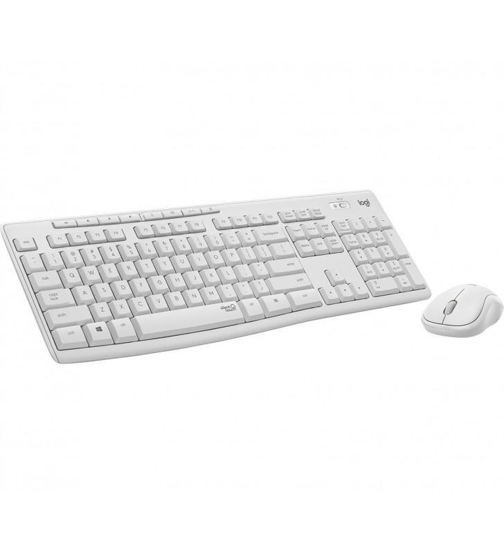 Logitech MK295 Silent Wireless Combo tastaturi RF fără fir Maghiară Alb
