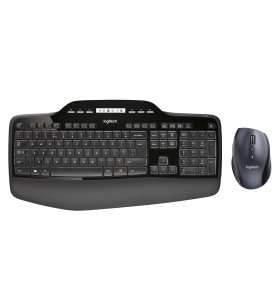 Logitech MK710 tastaturi RF fără fir QWERTY US International Negru