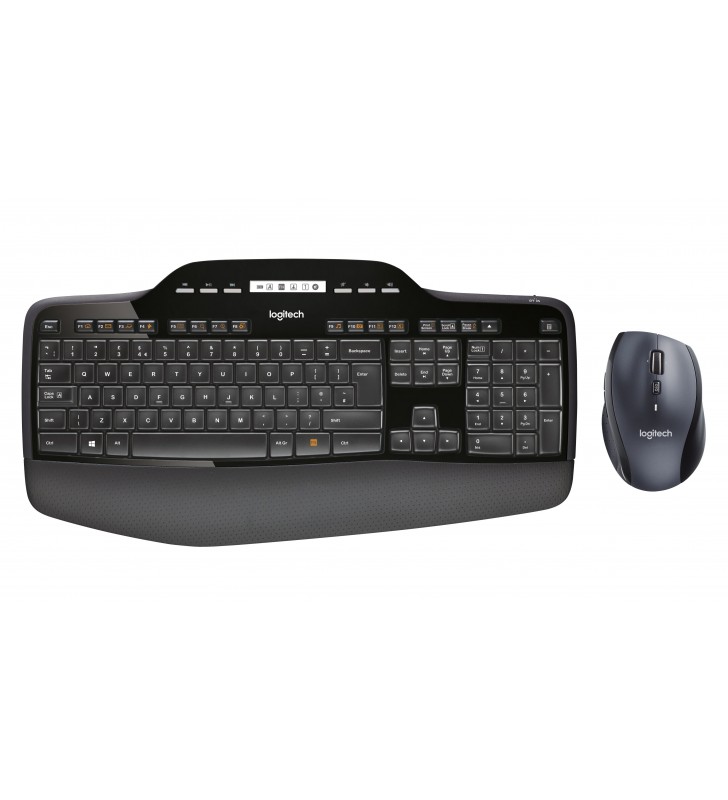 Logitech MK710 tastaturi RF fără fir QWERTY US International Negru