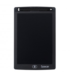TABLETA LED SPACER pentru scris, 8.5'' display, black,baterie CR2020 "SPTB-LED"(include timbru verde 0.1 lei)