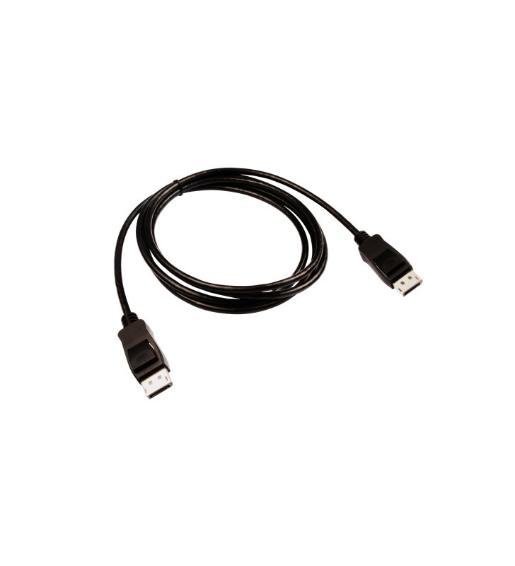 V7 V7DPPRO-2M-BLK cablu DisplayPort Negru