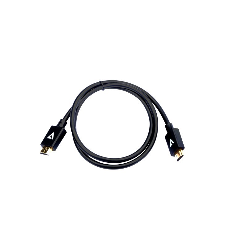 V7 V7HDMIPRO-1M-BLK cablu HDMI HDMI Tip A (Standard) 2 x HDMI Type A (Standard) Negru