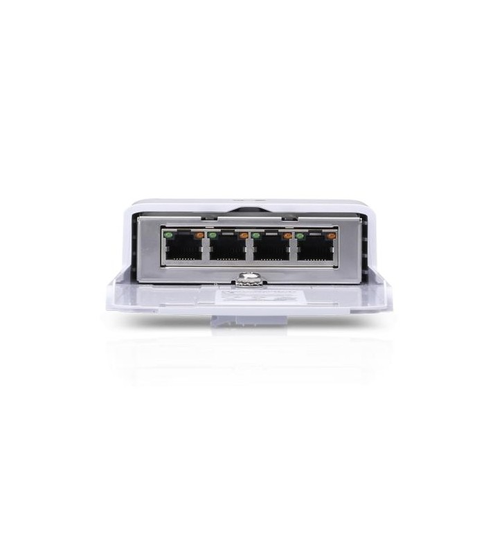 Ubiquiti N-SW Nanoswitch Outdoor 4-Ports Poe Passthrough Switch "N-SW"
