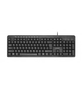 Multimedia keyboard, USB, US layout, black "KB-UM-106"
