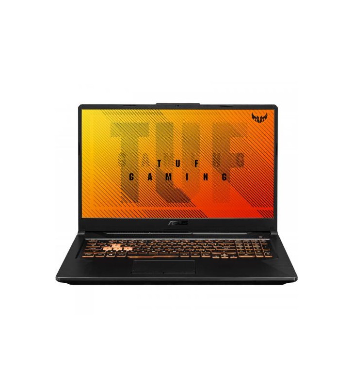 Laptop ASUS Gaming 17.3'' TUF A17 FA706IU, FHD 120Hz, Procesor AMD Ryzen™ 7 4800H (8M Cache, up to 4.20 GHz), 8GB DDR4, 512GB SSD, GeForce GTX 1660 Ti 6GB, No OS, Bonfire Black