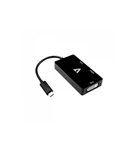 BLACK USB C ADAPTERUSB C TO VGA/DVI HDMI ADAPTER