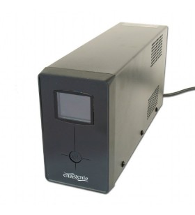 UPS GEMBIRD 850VA w. AVR, diplay LCD, interfata USB, black, "EG-UPS-032" (include timbru verde 5 lei)