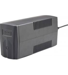 UPS GEMBIRD Line Interactive,   850VA/ 510W, AVR, 2 x socket Schuko, indicatie status cu LED, 1 baterie 12V/8Ah, Backup: pana la