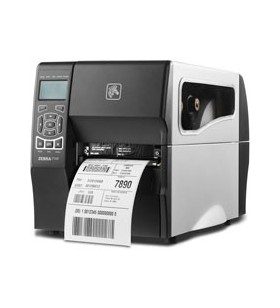 DT Printer ZT230 203 dpi, Euro and UK cord, Serial, USB, and ZebraNet n Print Server Rest of World