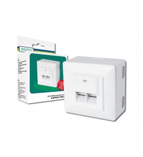 DIGITUS CAT 6/MODULAR WALL OUTLET SHIELDED