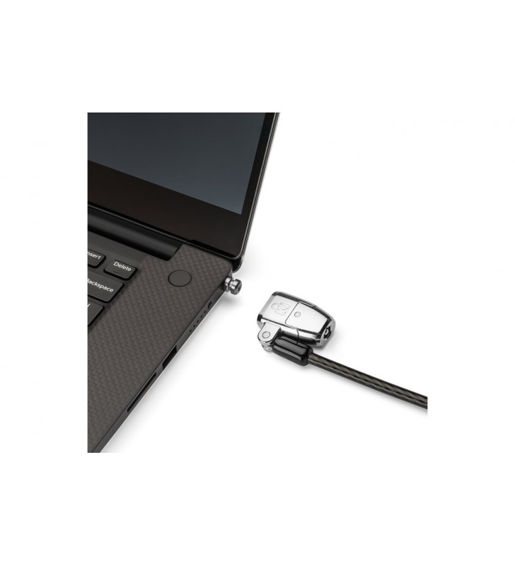 Kensington ClickSafe 2.0 Universal Keyed Laptop Lock cabluri cu sistem de blocare Negru 1,8 m