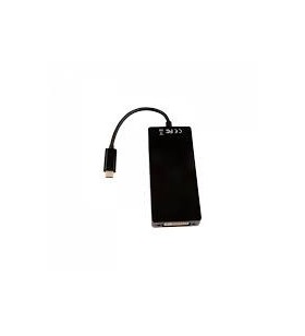 BLACK USB C ADAPTERUSB C - DP/HDMI VGA DVI ADAPTER