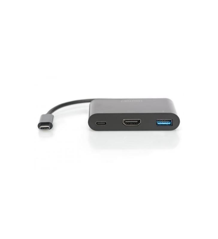 USB-C HDMI MULTIPORT ADAPTER/1X HDMI/1X USB-C (PD)/1X USB 3.0