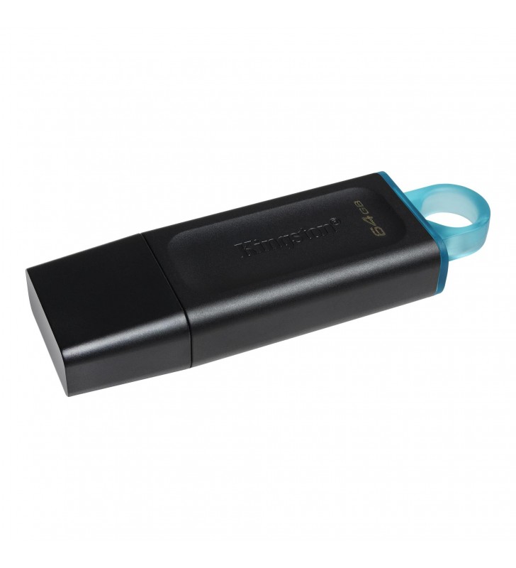 Kingston Technology DataTraveler Exodia memorii flash USB 64 Giga Bites USB Tip-A 3.2 Gen 1 (3.1 Gen 1) Negru
