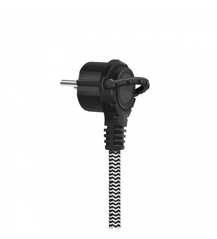 PRELUNGITOR LOGILINK, Schuko x 2, conectare prin Schuko (T), cablu 1.5 m, 16 A, 3 x USB 5V/3.2A (16W), negru, "LPS262U"