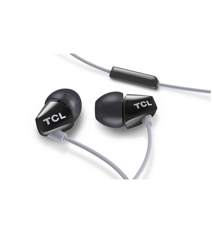 TCL SOCL100BK cască audio & cască cu microfon Căști În ureche Negru