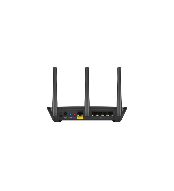 Linksys EA7500V3 router wireless Bandă dublă (2.4 GHz/ 5 GHz) Gigabit Ethernet Negru