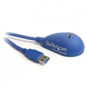 StarTech.com USB3SEXT5DSK cabluri USB 1,5 m 3.2 Gen 1 (3.1 Gen 1) USB A Albastru