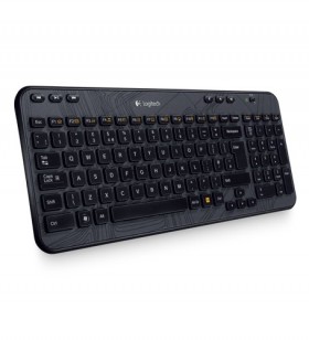 Logitech K360 FR tastaturi RF fără fir AZERTY Franţuzesc Negru
