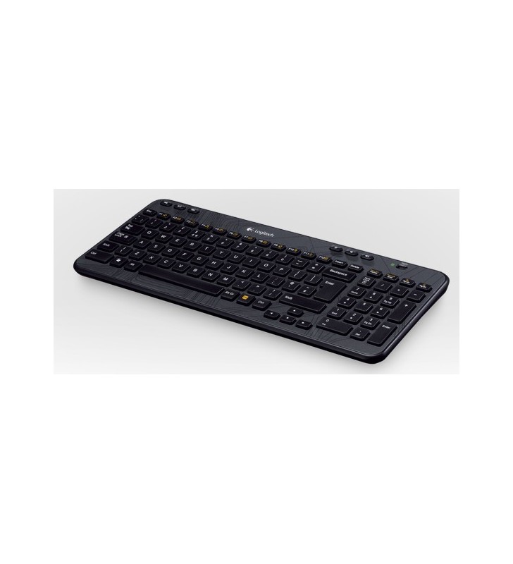 Logitech K360 FR tastaturi RF fără fir AZERTY Franţuzesc Negru