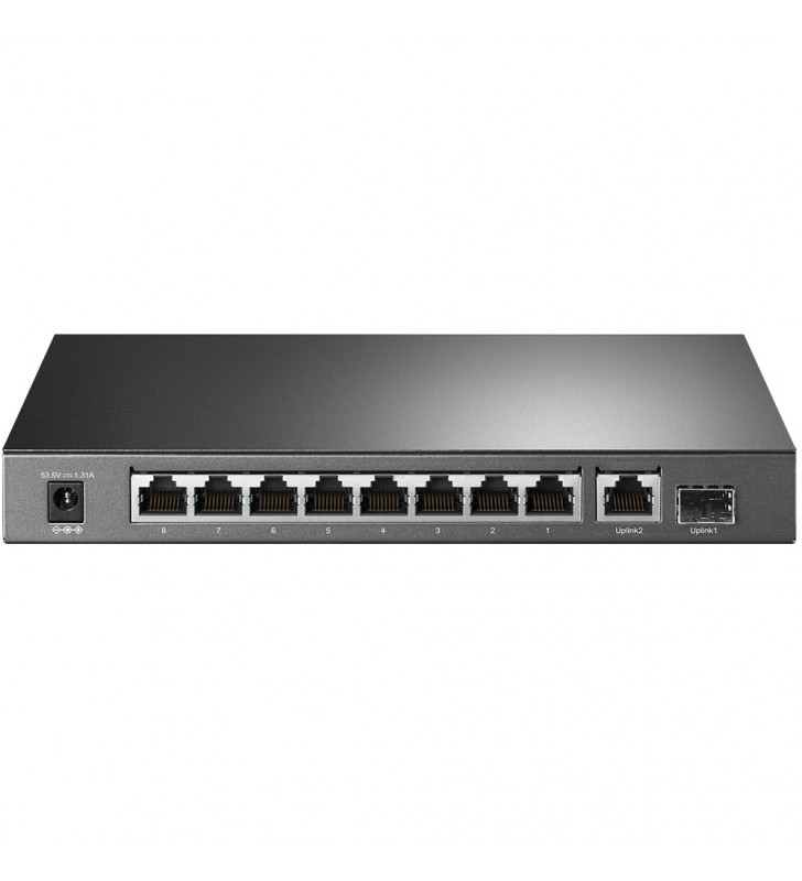 TP-LINK TL-SG1210P switch-uri Gigabit Ethernet (10/100/1000) Gri Power over Ethernet (PoE) Suport