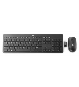 HP T6L04AA tastaturi RF fără fir QWERTY Englez Negru