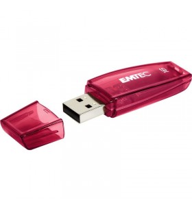 MEMORY DRIVE FLASH USB2 16GB/C410 RED ECMMD16GC410 EMTEC