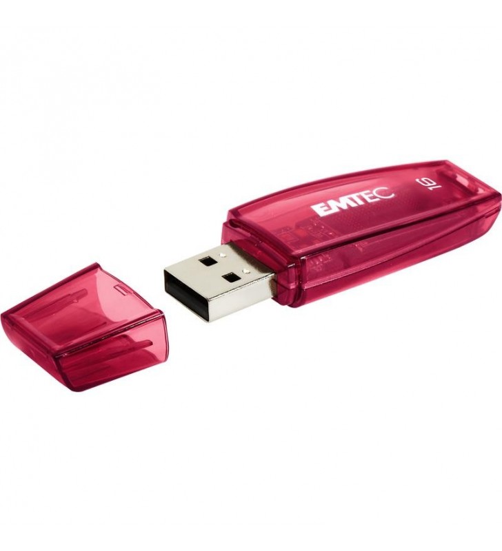 MEMORY DRIVE FLASH USB2 16GB/C410 RED ECMMD16GC410 EMTEC