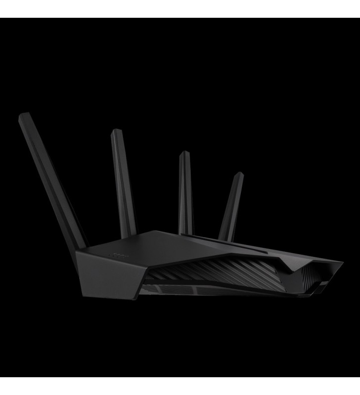 ASUS RT-AX82U router wireless Bandă dublă (2.4 GHz/ 5 GHz) Gigabit Ethernet Negru