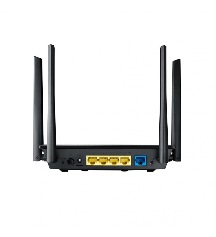 ASUS RT-AC58U V2 router wireless Bandă dublă (2.4 GHz/ 5 GHz) Gigabit Ethernet Negru