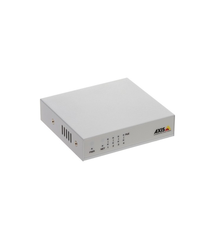 AXIS D8004 UNMANGED POE SWITCH/4CHANNEL 10/100 MBPS POE+ SWITCH