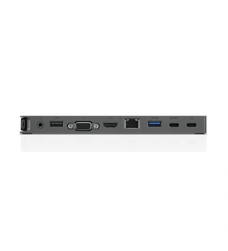 Lenovo USB-C Mini Dock Prin cablu USB 3.2 Gen 1 (3.1 Gen 1) Type-C Gri