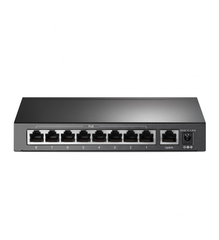 TP-LINK TL-SF1009P switch-uri Fara management Fast Ethernet (10/100) Negru Power over Ethernet (PoE) Suport