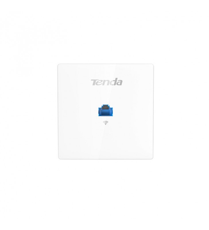Tenda W9 Wireless In-Wall AP, 1xFE PoE Data Input LAN, 1xFE Data Output LAN, Dual-Band 11AC 1167Mbps