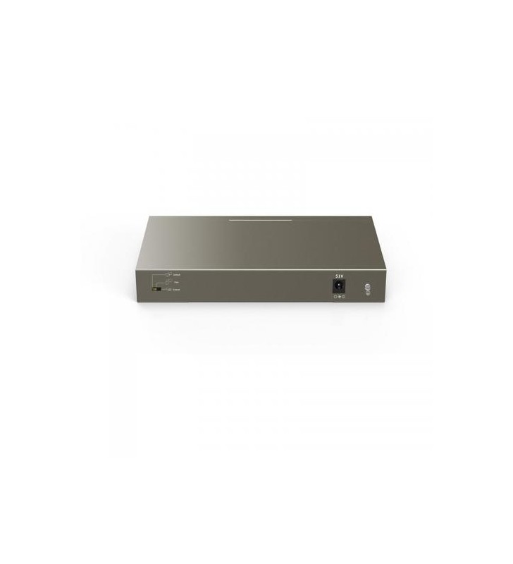 8-Port 10/100Mbps PoE + 2 Gigabit Desktop Switch max. 99W, Steel case, Desktop and Wall mounting