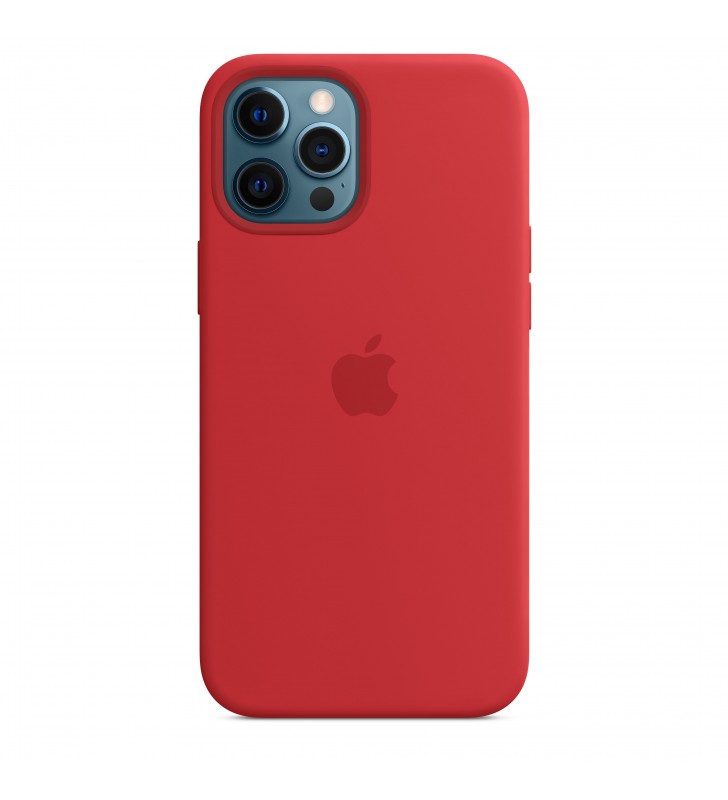 IPHONE 12 PRO MAX SILICONE CASE/WITH MAGSAFE - (PRODUCT)RED