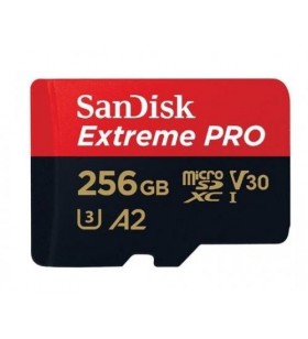 EXTREME PRO MICROSDXC 256GB/SD ADAPTER