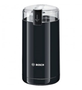 Rasnita de cafea Bosch, culoare neagra, capacitate 75 g cafea boabe, putere 180 W