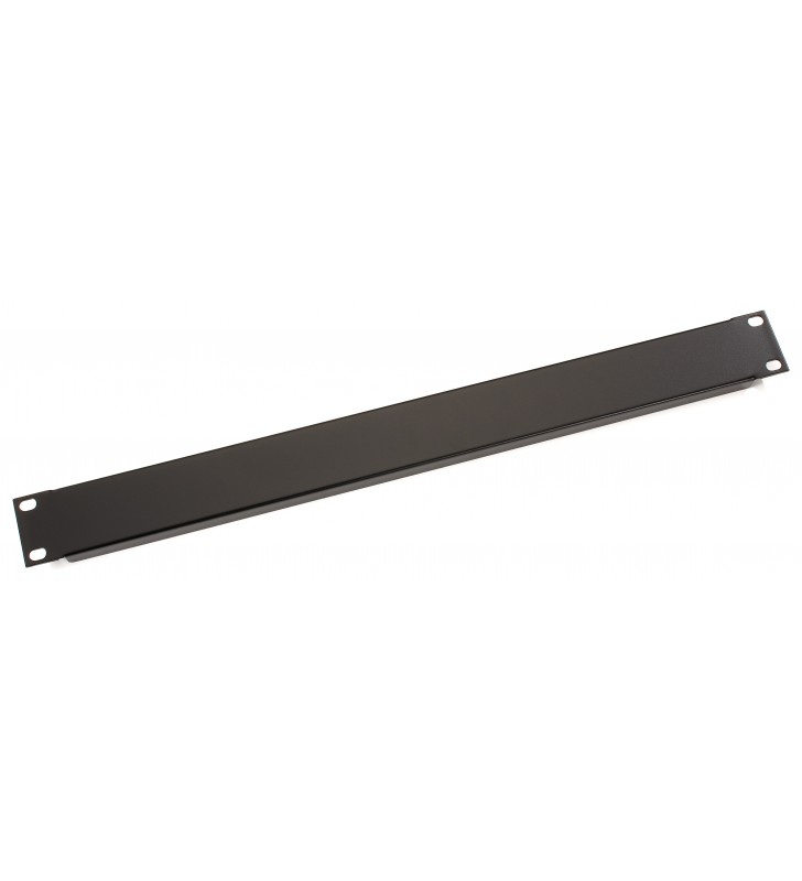 Blank Panel Black 19" 1U for empty cabinet space