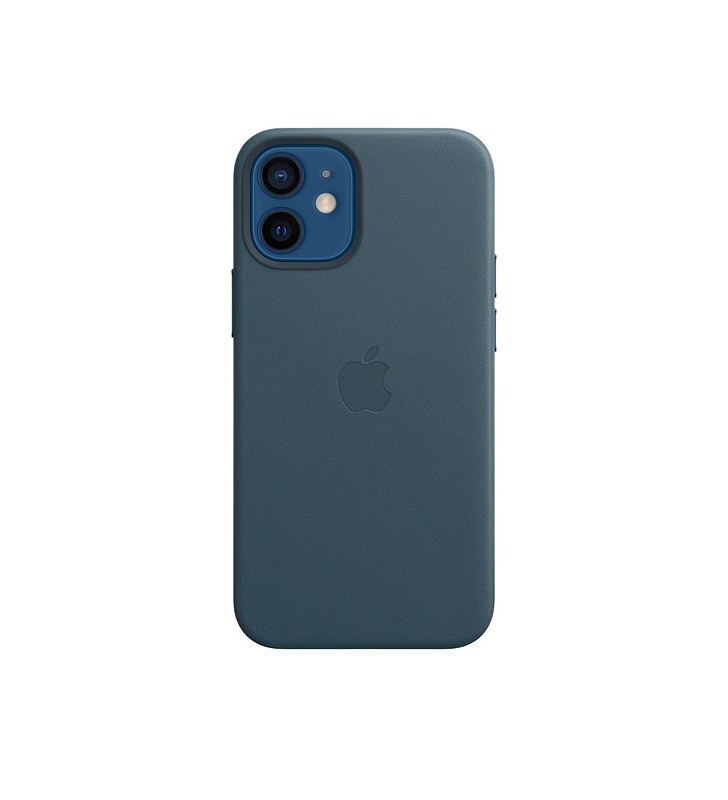 IPHONE 12 MINI LEATHER CASE/WITH MAGSAFE - BALTIC BLUE