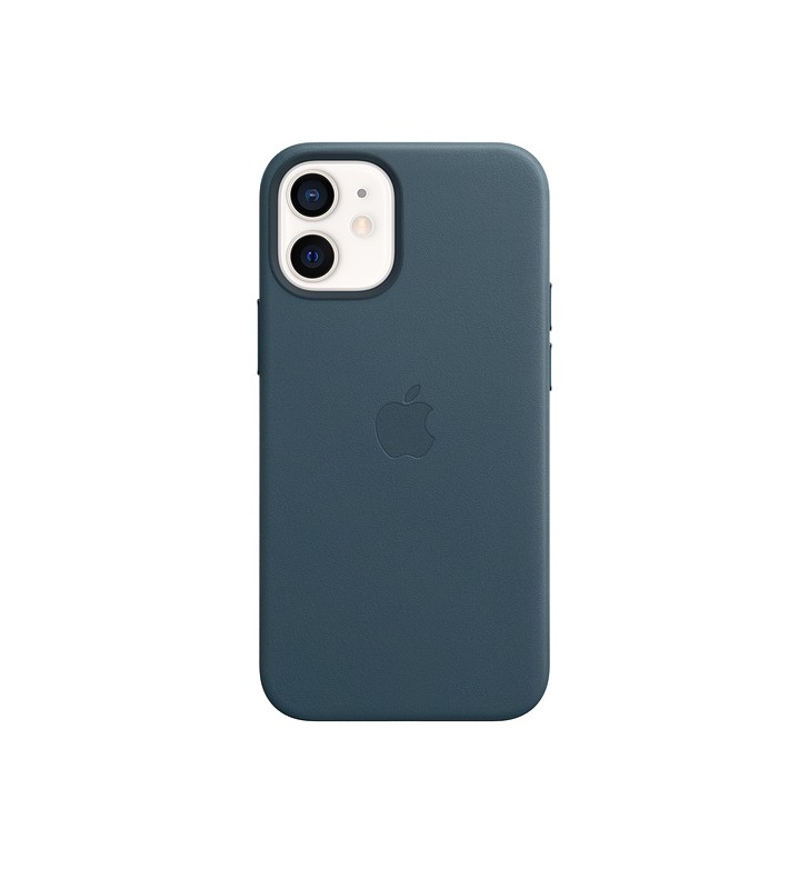 IPHONE 12 MINI LEATHER CASE/WITH MAGSAFE - BALTIC BLUE