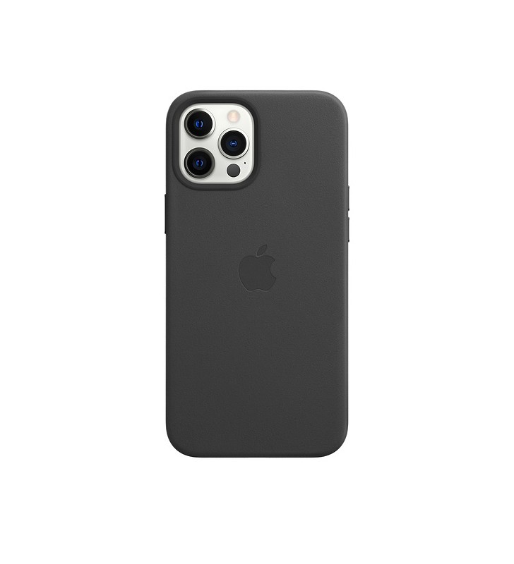 IPHONE 12 PRO MAX LEATHER/CASE WITH MAGSAFE - BLACK