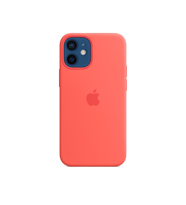 IPHONE 12 MINI SILICONE CASE/WITH MAGSAFE - PINK CITRUS