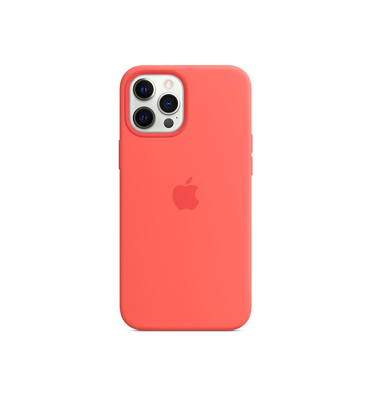 IPHONE 12 PRO MAX SILICONE CASE/WITH MAGSAFE - PINK CITRUS