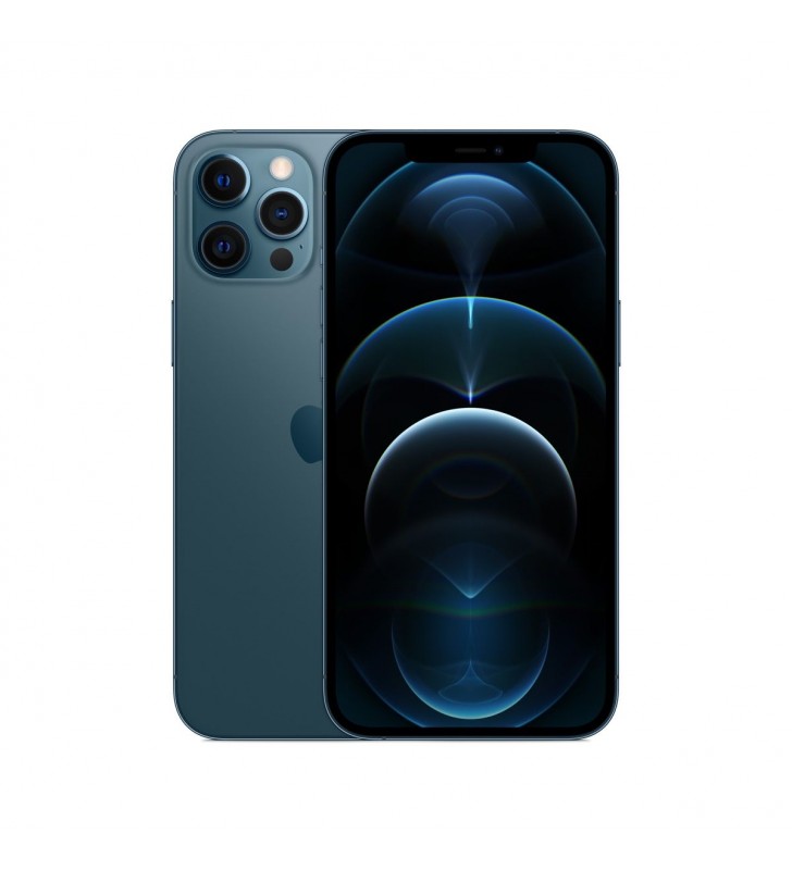 Telefon mobil Apple iPhone 12 Pro Max, 256GB, 5G, Pacific Blue