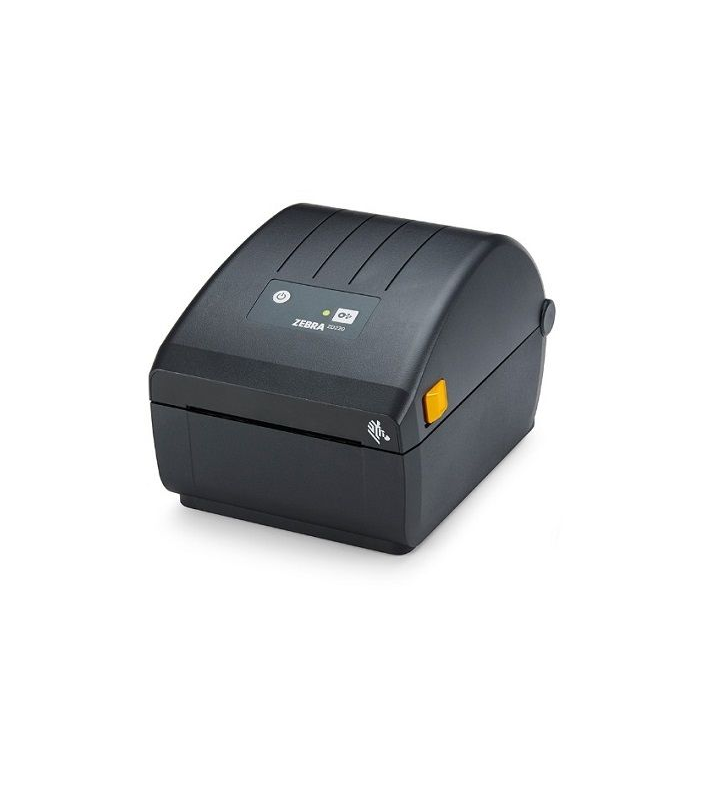 Direct Thermal Printer ZD230 Standard EZPL, 203 dpi, EU and UK Power Cords, USB, Dispenser (Peeler)