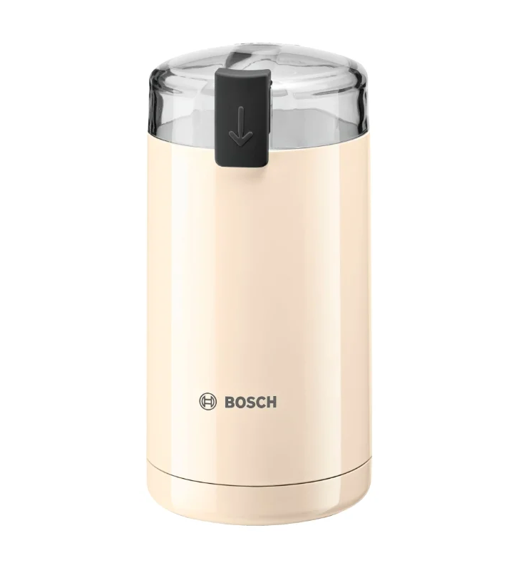 Rasnita de cafea Bosch, culoare crem, capacitate 75 g cafea boabe, putere 180 W