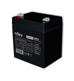 nJoy | BTVACEUOATF2FCN01B | Baterie UPS GP05122F | 12 V | 5 A | 90 x 70 x 107 mm | Borne F2